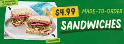Sprouts Farmers Market MADE-TO-ORDER SANDWICHES offer