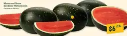 Sprouts Farmers Market Moon and Stars Seedless Watermelon offer