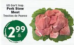 Rio Valley Market US Gov't Insp. Pork Stew Meat offer