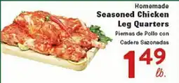Rio Valley Market Homemade Seasoned Chicken Leg Quarters offer