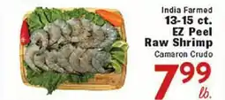 Rio Valley Market India Farmed 13-15 ct. EZ Peel Raw Shrimp offer