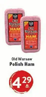 Rio Valley Market Old Warsaw Polish Ham offer