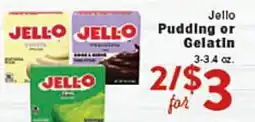 Rio Valley Market Jello Pudding or Gelatin offer