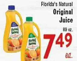 Rio Valley Market Florida's Natural Original Juice offer