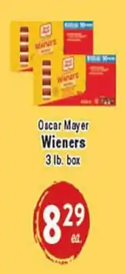 Rio Valley Market Oscar Mayer Wieners offer