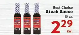 Rio Valley Market Best Choice Steak Sauce offer