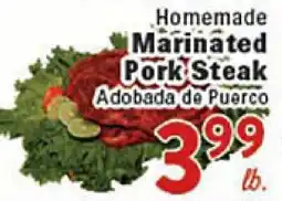 Rio Valley Market Homemade Marinated Pork Steak offer