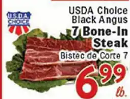 Rio Valley Market USDA Choice Black Angus 7 Bone-In Steak offer