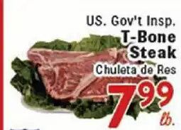 Rio Valley Market U.S. Gov't Insp. T-Bone Steak offer