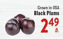 Rio Valley Market Black Plums offer