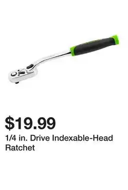Harbor Freight Tools 1/4 in. Drive Indexable-Head Ratchet offer