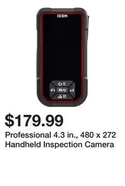 Harbor Freight Tools Professional 4.3 in., 480 x 272 Handheld Inspection Camera offer
