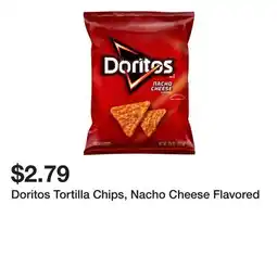Wegmans Doritos Tortilla Chips, Nacho Cheese Flavored offer