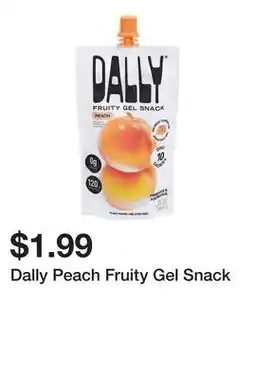 Wegmans Dally Peach Fruity Gel Snack offer