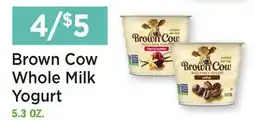 Heinen's Brown Cow Whole Milk Yogurt offer