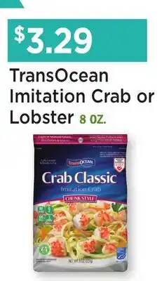 Heinen's TransOcean Imitation Crab or Lobster offer