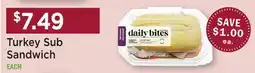 Heinen's Turkey Sub Sandwich offer