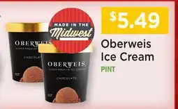 Heinen's Oberweis Ice Cream offer