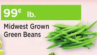 Heinen's Midwest Grown Green Beans offer