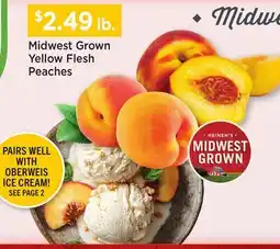 Heinen's Midwest Grown Yellow Flesh Peaches offer