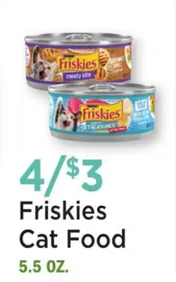 Heinen's Friskies Cat Food offer