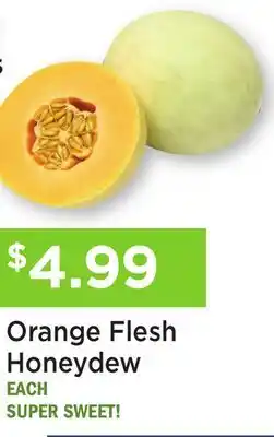 Heinen's Orange Flesh Honeydew offer