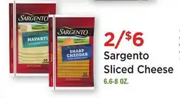 Heinen's Sargento Sliced Cheese offer
