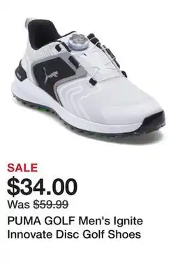 Marshalls PUMA GOLF Men's Ignite Innovate Disc Golf Shoes offer