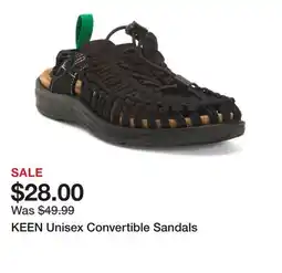 Marshalls KEEN Unisex Convertible Sandals offer