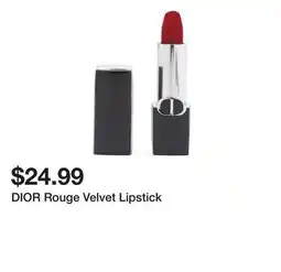Marshalls DIOR Rouge Velvet Lipstick offer