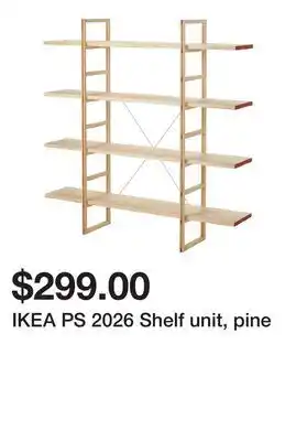 Ikea IKEA PS 2026 Shelf unit, pine offer