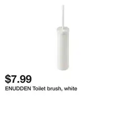 Ikea ENUDDEN Toilet brush, white offer