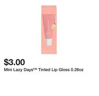Five Below Mini Lazy Days Tinted Lip Gloss 0.26oz offer