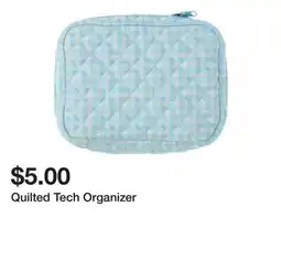 Five Below Quilted Tech Organizer offer