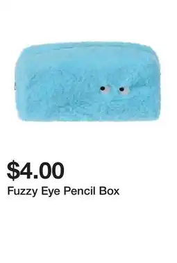 Five Below Fuzzy Eye Pencil Box offer