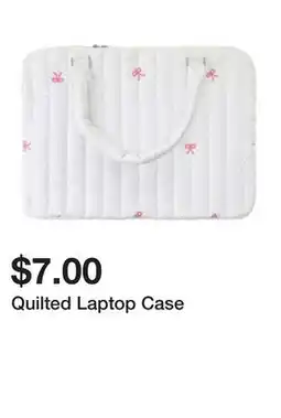 Five Below Quilted Laptop Case offer
