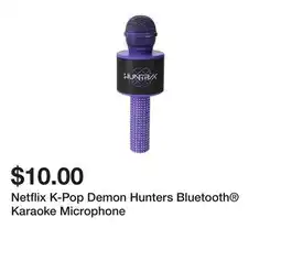 Five Below Netflix K-Pop Demon Hunters Bluetooth Karaoke Microphone offer