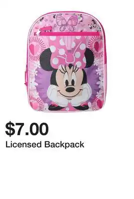 Five Below Licensed Backpack offer