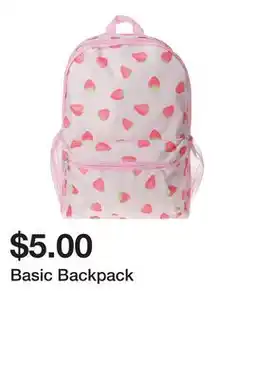 Five Below Basic Backpack offer