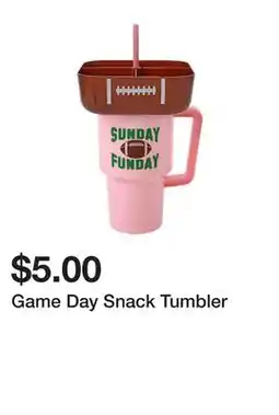 Five Below Game Day Snack Tumbler offer