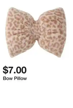 Five Below Bow Pillow offer