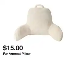 Five Below Fur Armrest Pillow offer