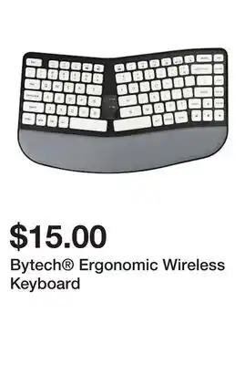 Five Below Bytech Ergonomic Wireless Keyboard offer