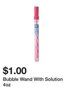 Five Below Bubble Wand With Solution 4oz offer