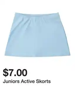 Five Below Juniors Active Skorts offer