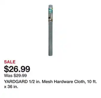 Tractor Supply Company YARDGARD 1/2 in. Mesh Hardware Cloth, 10 ft. x 36 in offer