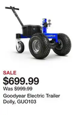 Tractor Supply Company Goodyear Electric Trailer Dolly, GUO103 offer