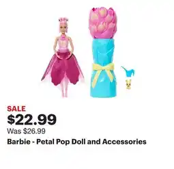 Best Buy Barbie - Petal Pop Doll and Accessories offer
