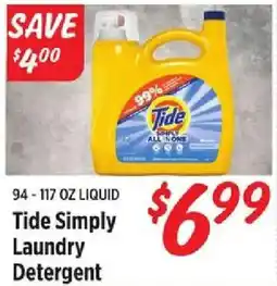 Rouses Tide Simply Laundry Detergent offer