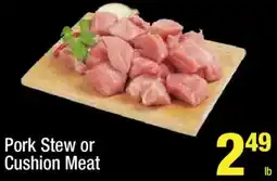Super King Markets Pork Stew or Cushion Meat offer
